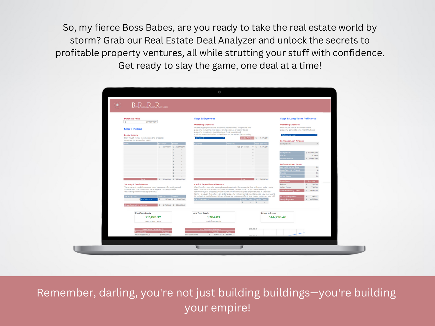 Boss Babe Real Estate Deal Analyzer: Maximize Profits with Confidence
